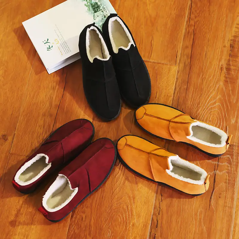 Snow boots keep warm, one-step women's cotton shoes