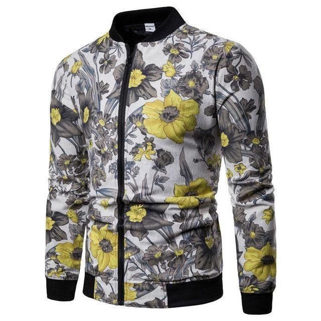 Men's floral jacket
