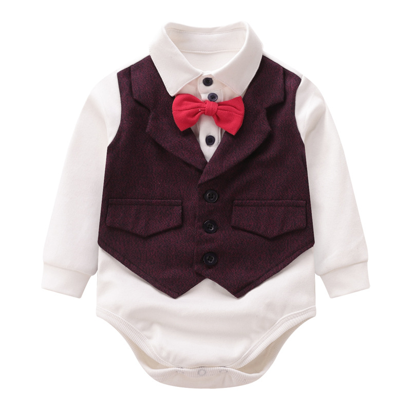 Baby gentleman climbing dress
