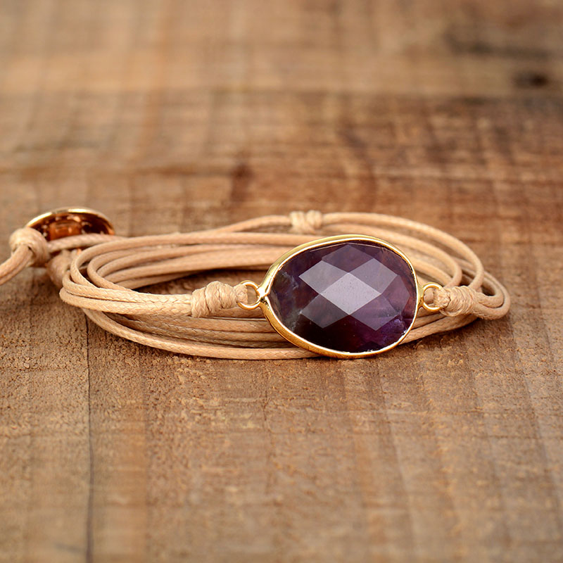 Amethyst ladies bracelet