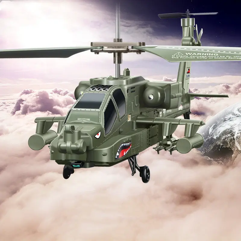 Fighter anti-fall remote control helicopter drone Apache