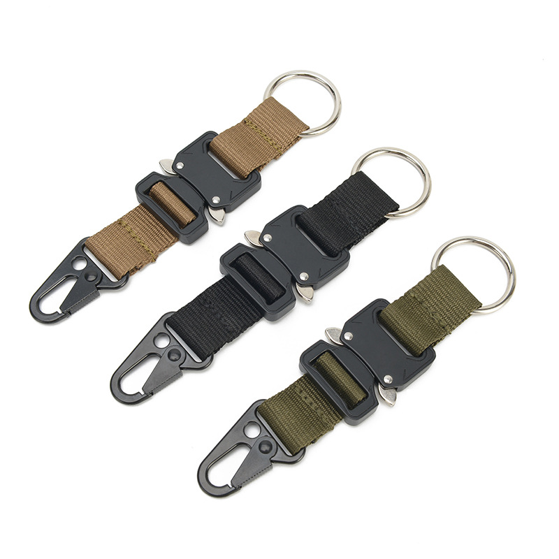 Nylon webbing hook buckle