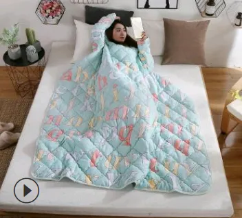 Winter Lazy Quilt with Sleeves C120X160Cm - Shop at LoveMi