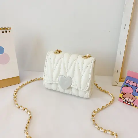 Girls Chain Messenger Bag