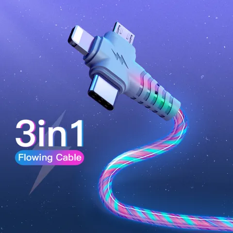 Fast Charging Cable Aluminum Alloy Streamer Data