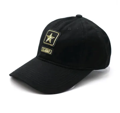 Camouflage US.ARMY Hat Tactical Men And Women Travel Outdoor Sports Baseball Black - Shop at LoveMi