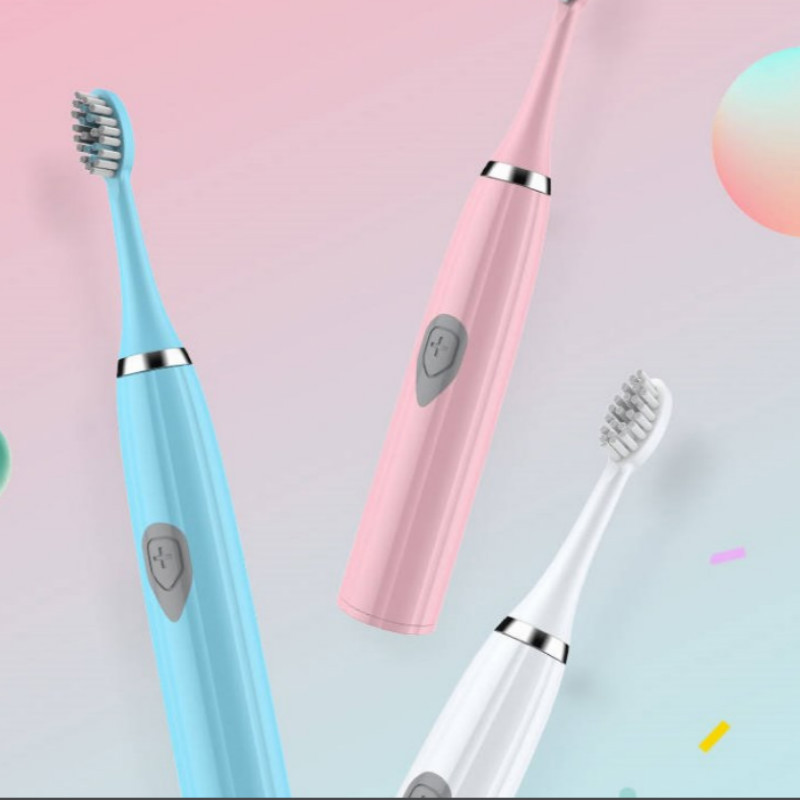 Electric toothbrush universal sonic soft hair waterproof toothbrush