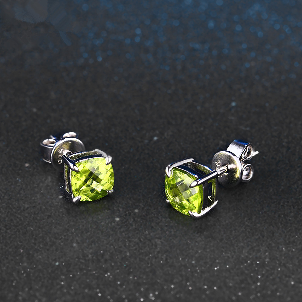 Natural Peridot Earrings