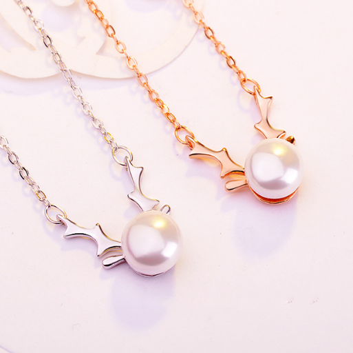 Small Elk Pearl Pendant — foto 2