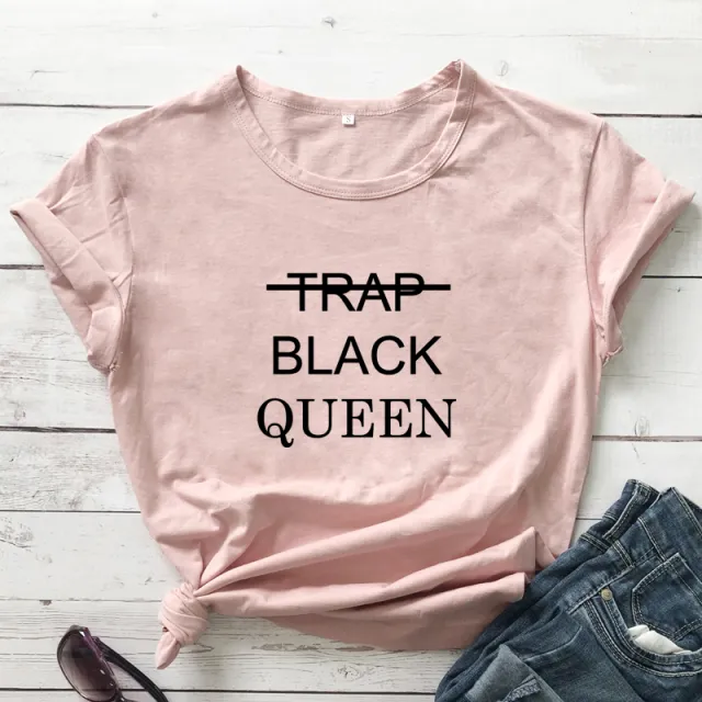 Round neck cotton short sleeves Light Pink - Shop at LoveMi
