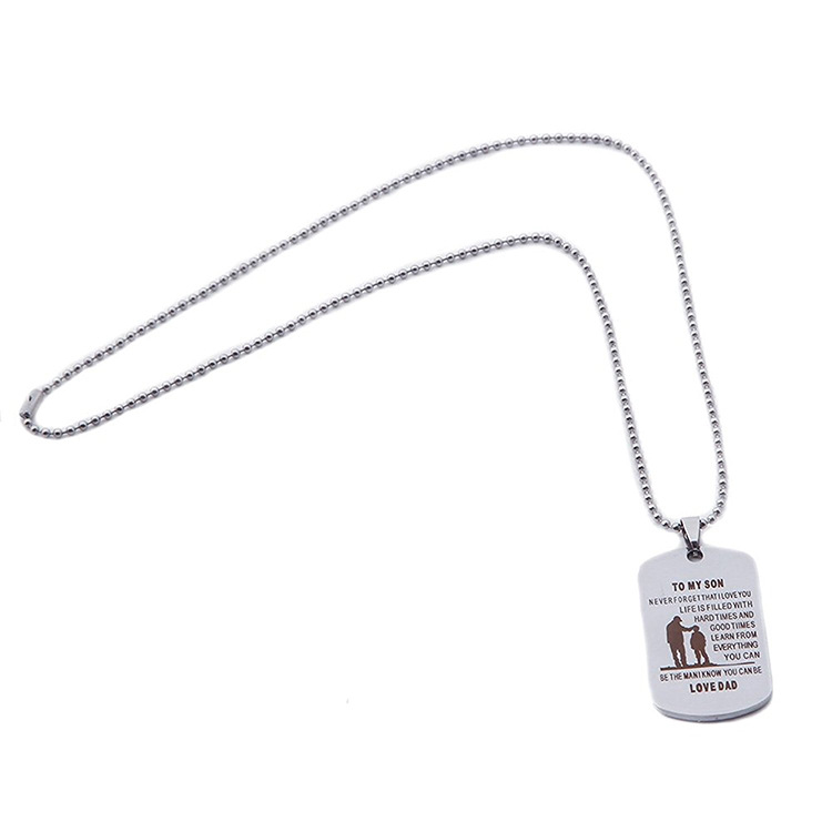 Stainless steel ornament pendant