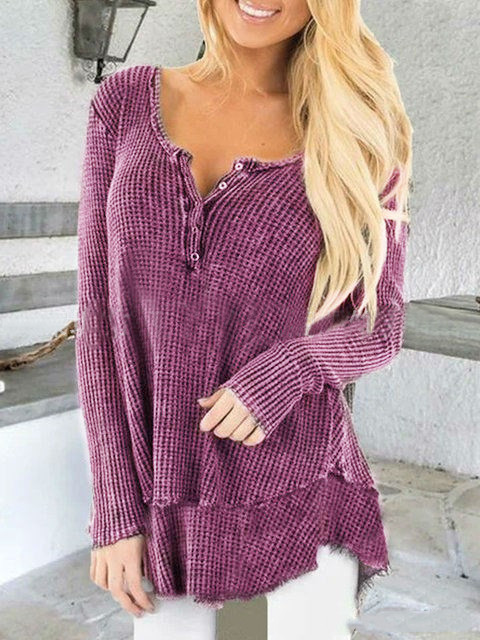 T-shirt casual stitching top