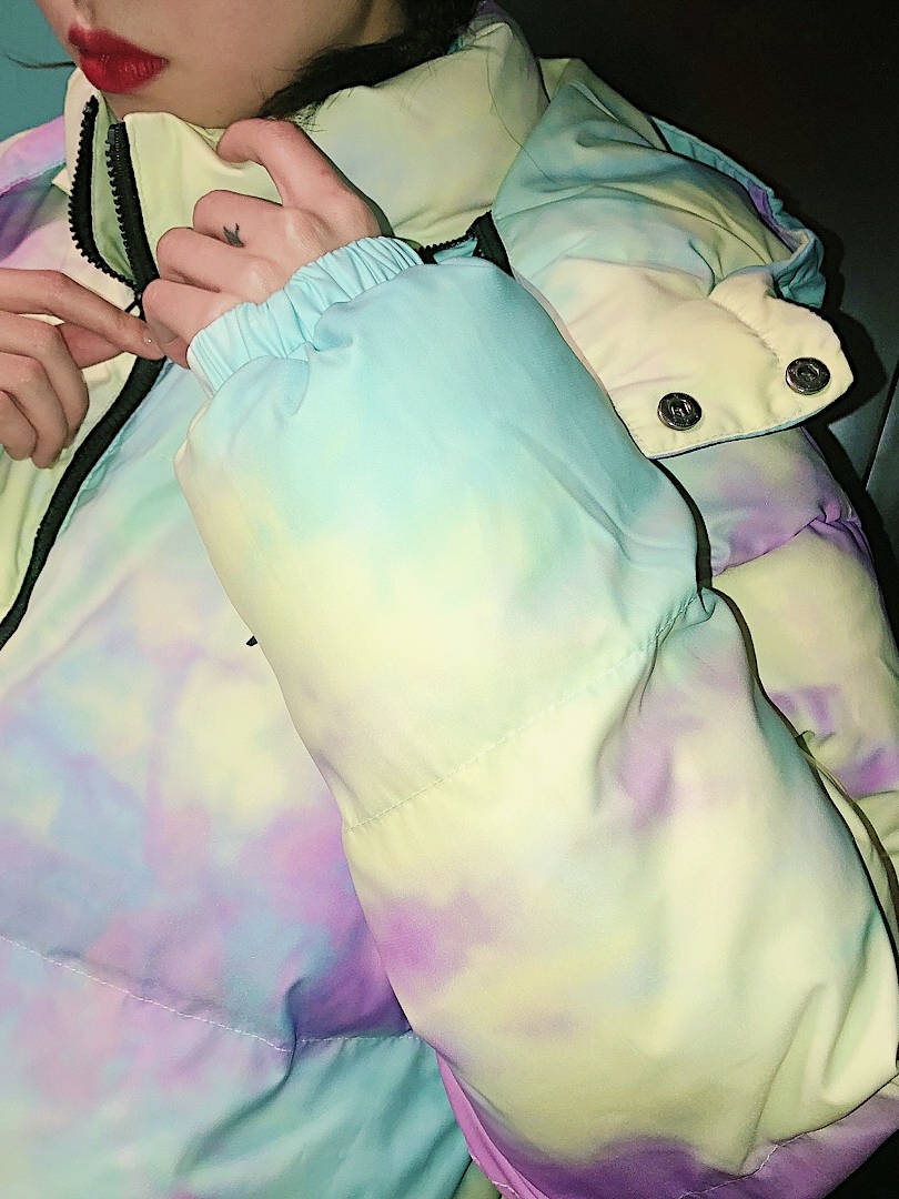 Thick couple bread jacket overalls jacket