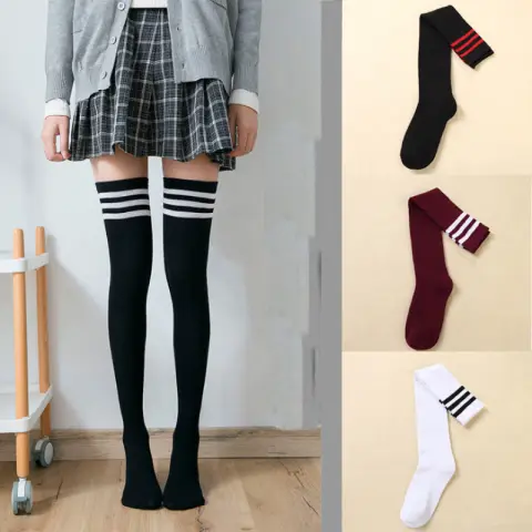 Striped Stockings Ladies