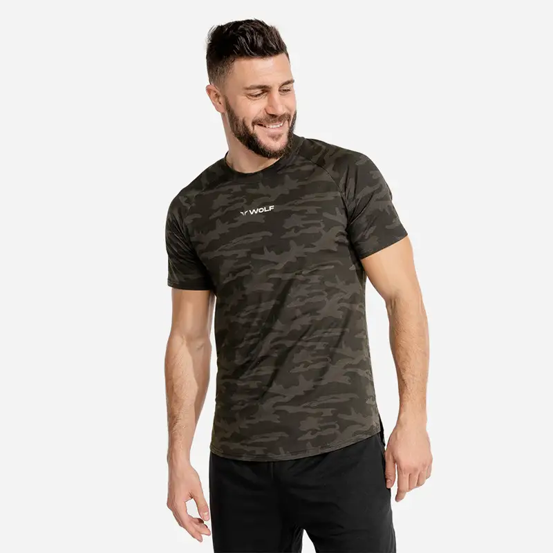 Running Sports Short Sleeve Fitness Quick-Drying T-Shirt