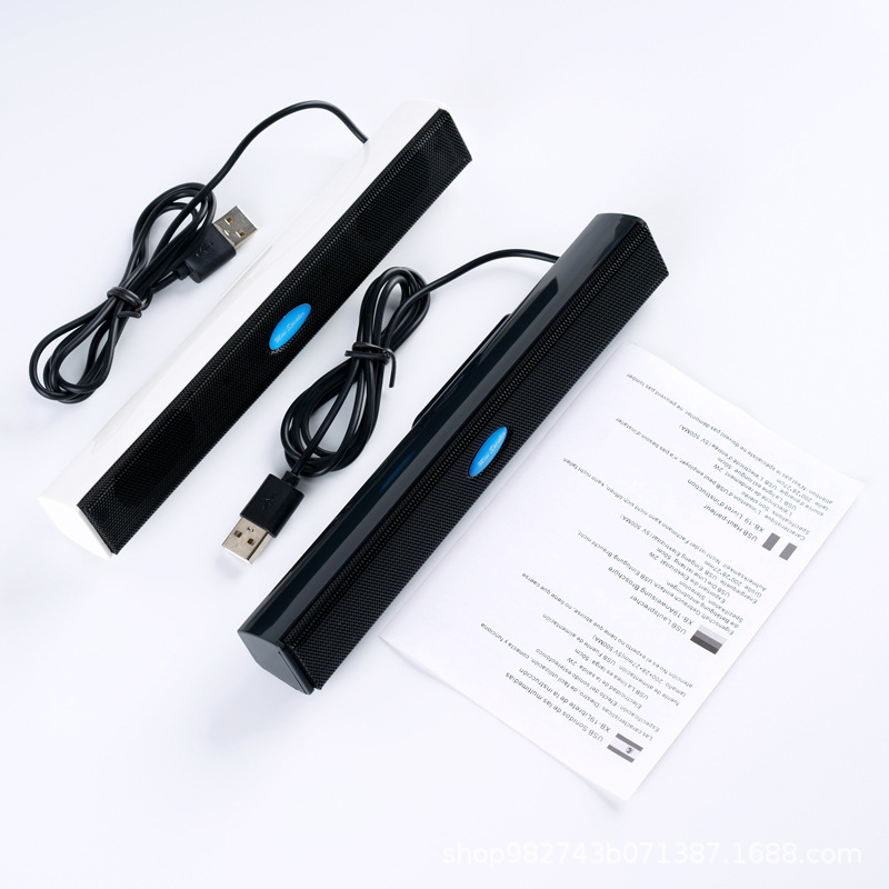 USB Laptop Desktop Computer Long Small Speaker - Image 2