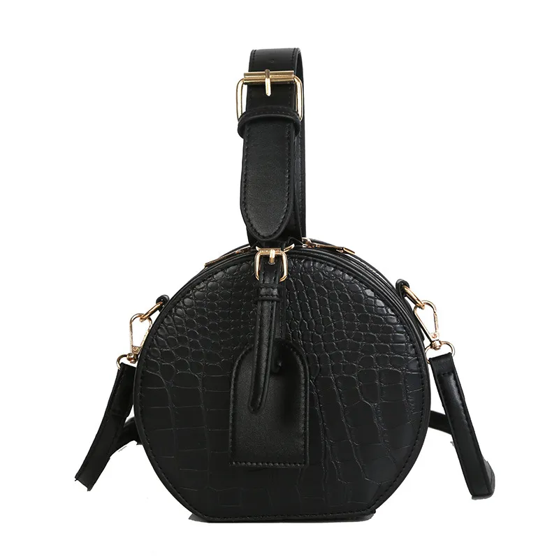 Small round bag - Black