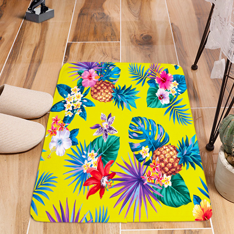 Bathroom absorbent non-slip cushion seat carpet