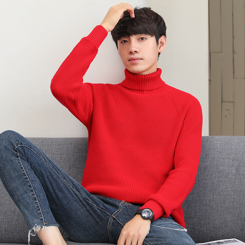 Winter turtleneck sweater trend for teenagers