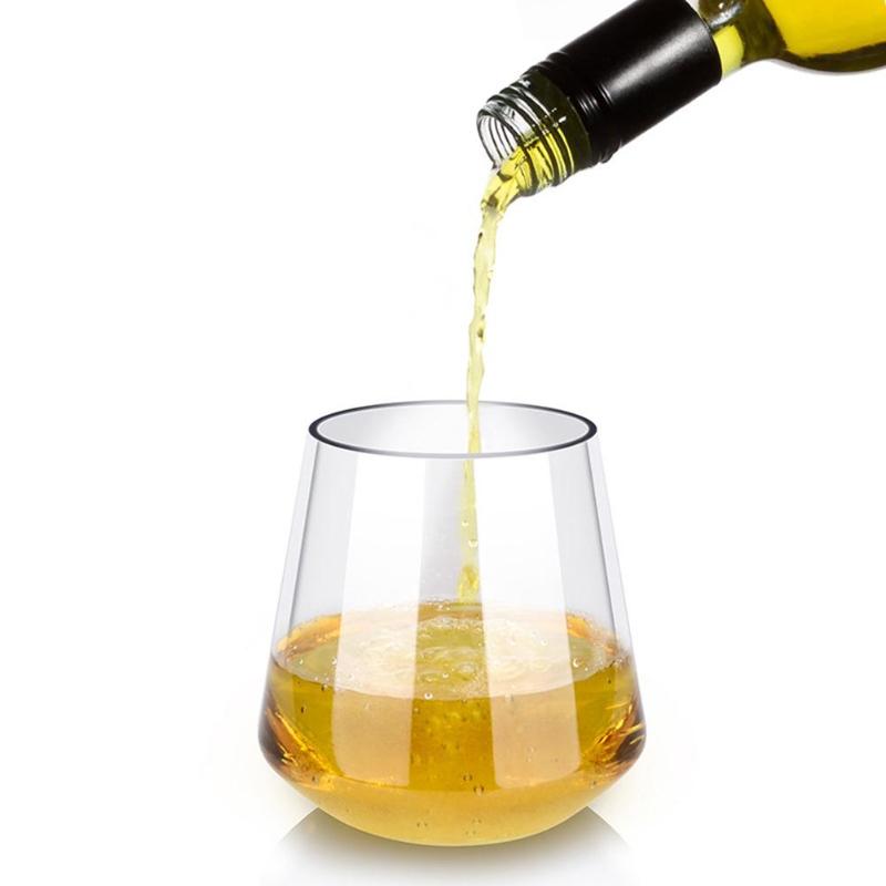 Plastic Egg Shaped 450ml Large Capacity Whisky Cup