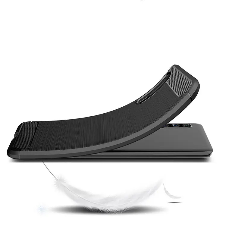 Carbon fiber brushed protective sleeve