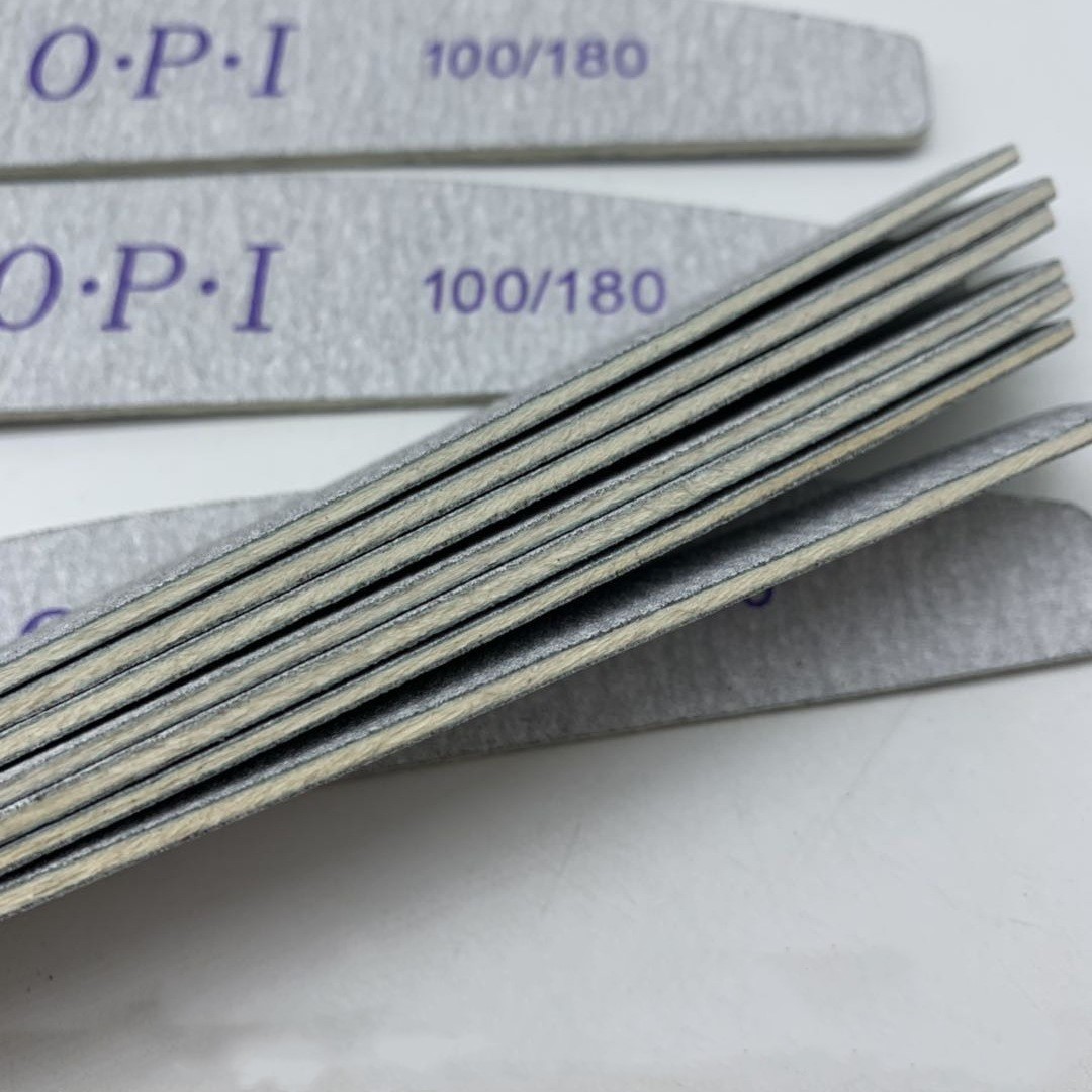 High-grade Grey Sand Half Moon Veneer File