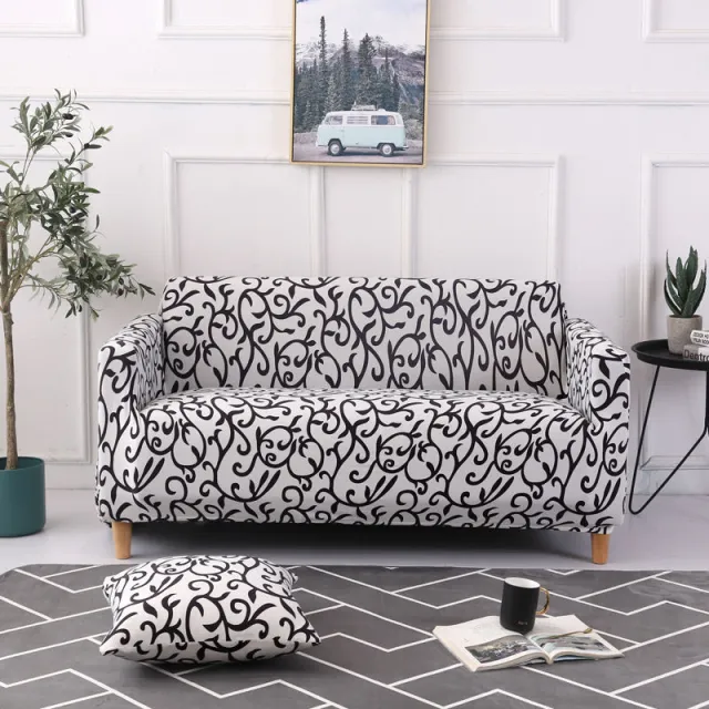 Elastic sofa cover Black A - Shop at LoveMi