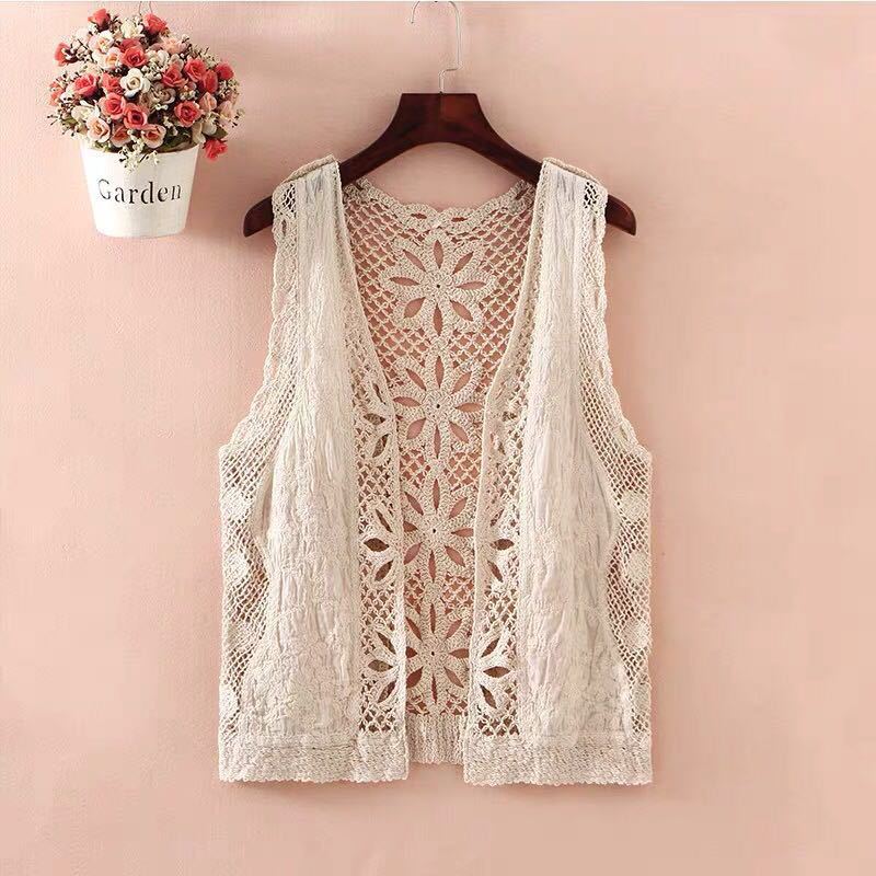 WomenThin knitted vest