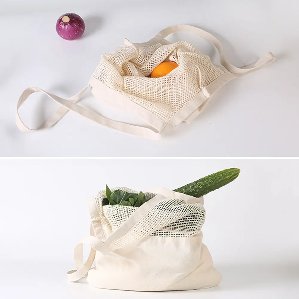 Splicing environmental protection mesh bag