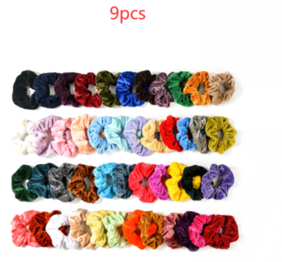 40 color gold velvet head ring 9Pcs - Shop at LoveMi
