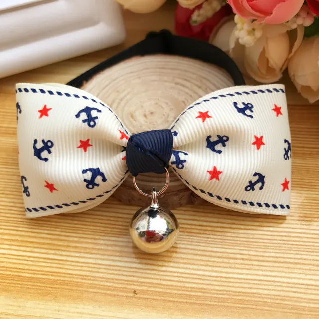 Pet dog bow tie Teddy cat bow tie White - Shop at LoveMi