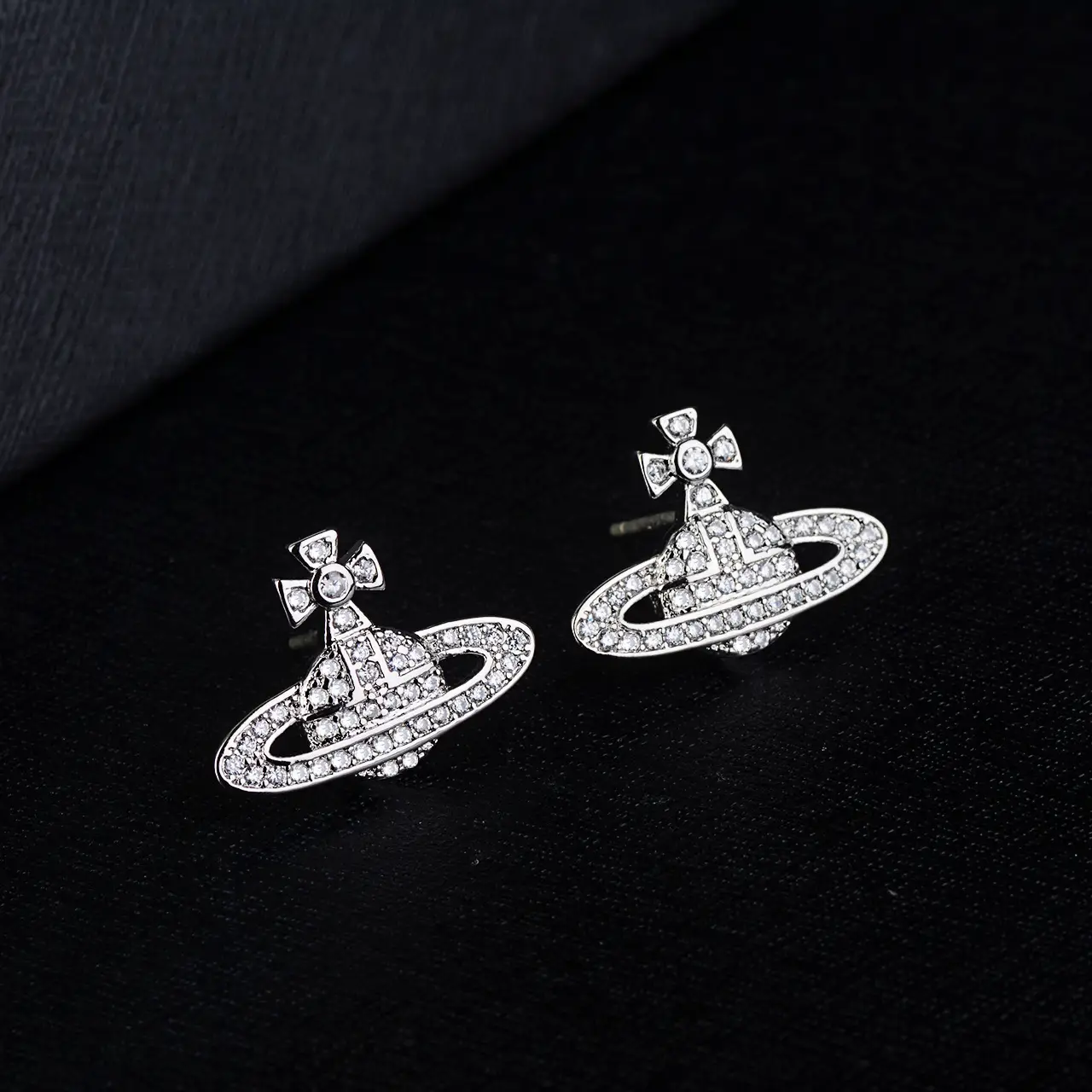 Simple Literary Korean Style Zircon Earrings
