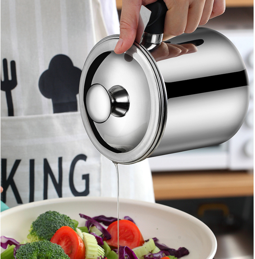 Household 304 Stainless Steel Oil Filter Pot