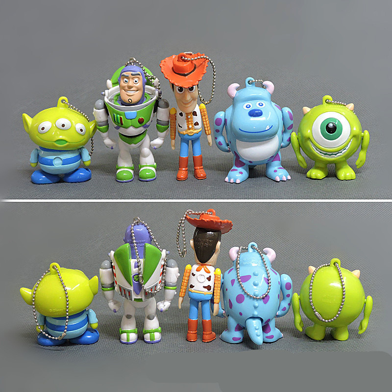 Cartoon Q version doll keychain pendant - Image 1