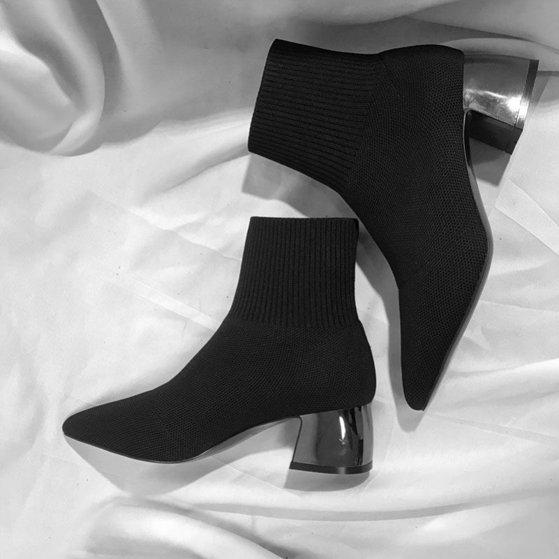 Stretch Ankle Boots, picture 3 of 3