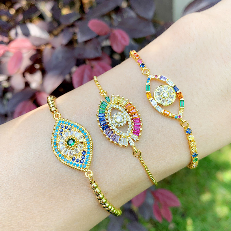 Diamond Demon Eye Bracelet