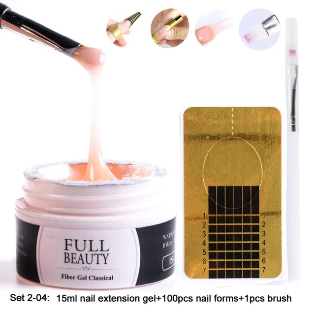 Nail Extension Kit Rapid Phototherapy Extension - 204Style