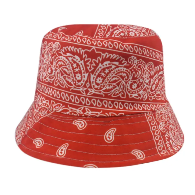 Fisherman hat female Japanese double sided hat Red - Shop at LoveMi