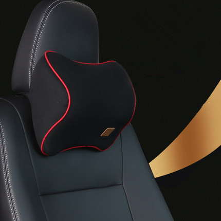 Black red Headrest