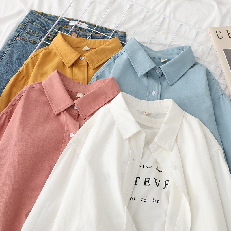 Casual Literary All-Match Base Coat Jacket