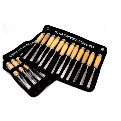 Woodworking Chisel Root Carving 12-piece Tool Set