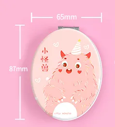 Handheld folding logo portable photo mini - Oval