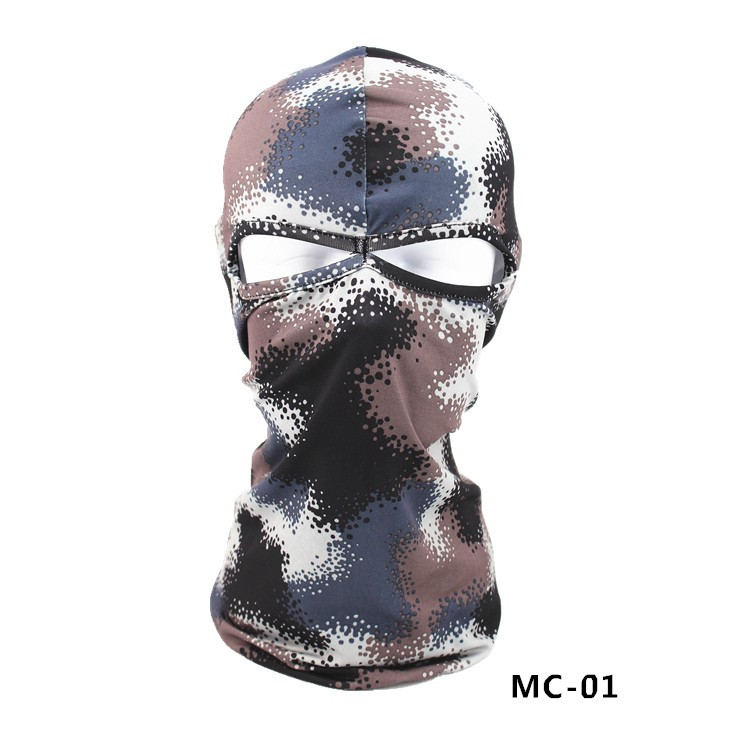 Windproof hood outdoor tactical riding hood (2Camouflage)