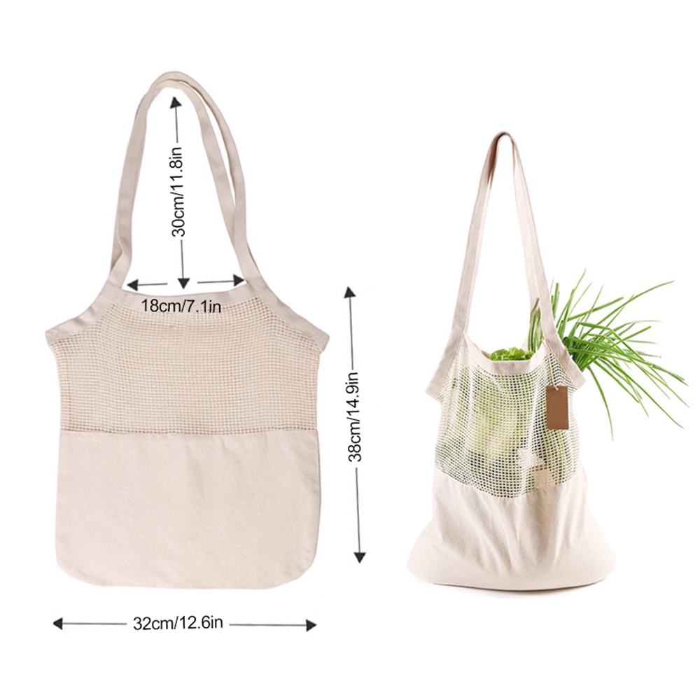 Splicing environmental protection mesh bag