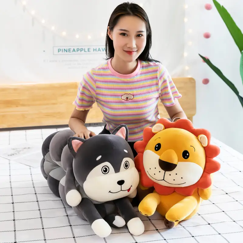 Transformed into doll animal plush toy
