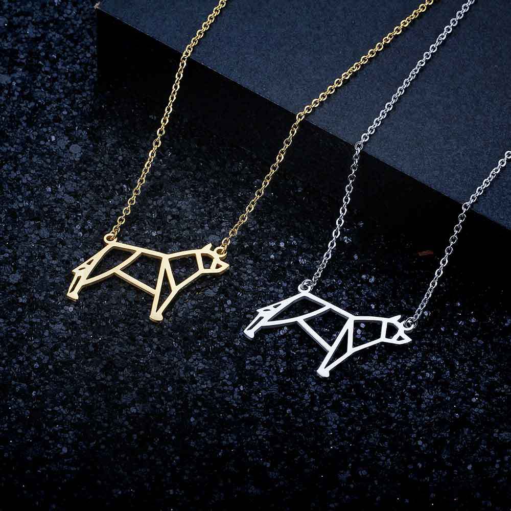 Fashionable personality stainless steel animal jewelry pendant necklace