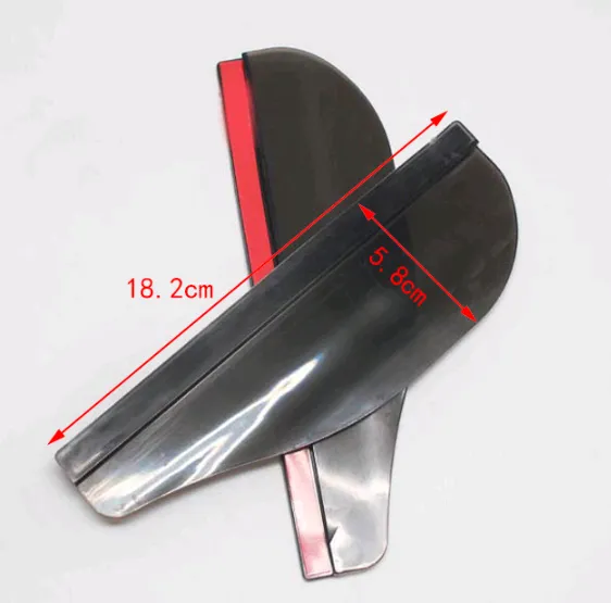 Car Rearview Mirror Rain Protection Eyebrows 2-piece Set – image 7