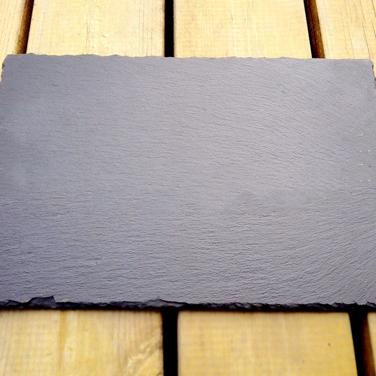 Stone western style mat SLATE plate mat Black - Shop at LoveMi