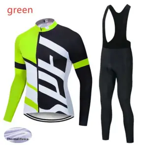 Cycling jersey plus velvet warm long sleeves