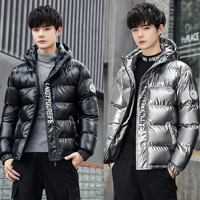 Glossy Jacket Men's Down Cotton